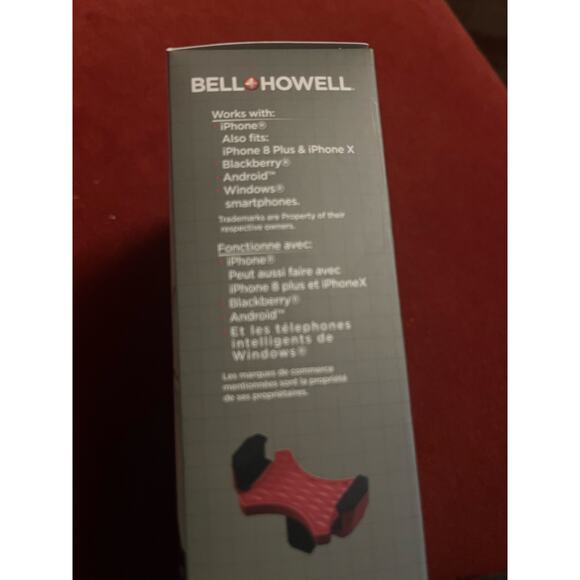 NEW Lot of 2 - Bell & Howell Clever Grip Portable Phone Mount - Hands Free - Picture 2 of 3